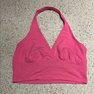 Pink Halter Bralette